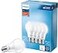 PHILIPS LED 40W A19 4Pack Basic Soft White 2700K 450 Lumen 65W 40W Frosted FlickerFree Light Bulbs