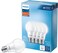 PHILIPS LED 40W A19 4Pack Basic Soft White 2700K 450 Lumen 65W 40W Frosted FlickerFree Light Bulbs