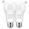 Angyues Radar Motion Sensor Light Bulb Adjustable Detection Range 12W 100 Watt Equivalent A19 Motion Sensing Outdoor Bulb AutoActivated Dusk to Dawn LED Bulb Daylight 5000K E26 1100LM 2Pack