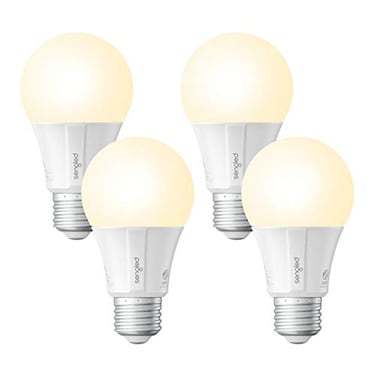 Sengled Smart Light Bulbs Zigbee Hub Required Works with Alexa and SmartThings Voice Control with Google Home and Echo with builtin Hub Soft White 60W Equivalent A19 Dimmable Smart Bulbs 4Pack