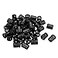 uxcell 50Pcs Lamp Socket Lightemitting Diode Holder Clip Bezel Mount 10mm LED Holders Panel Display Plastic Black