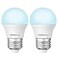 DEGNJU LED Refrigerator Light Bulb 40 Watt Equivalent 120V Fridge Light Bulb 5000K Daylight White A15 Appliance Bulb 55W for Freezer 650LM E26 Standard Base 120V NonDimmable 2 Pack