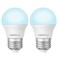 DEGNJU LED Refrigerator Light Bulb 40 Watt Equivalent 120V Fridge Light Bulb 5000K Daylight White A15 Appliance Bulb 55W for Freezer 650LM E26 Standard Base 120V NonDimmable 2 Pack