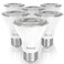 Sunco Lighting Sunco 6 Pack PAR20 LED Bulbs Flood Light Bulb 500 LM 7W 50W Equivalent 3000K Warm White E26 Medium Base Dimmable Track Lighting for IndoorOutdoor Use Wet Rated UL