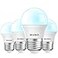 BUBO LED Refrigerator Light Bulb 40 Watt Equivalent Fridge Light Bulb 120V Appliance Bulb Daylight 5000K A15 E26 Medium Base Bulb 55W NonDimmable 4 Pack