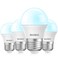 BUBO LED Refrigerator Light Bulb 40 Watt Equivalent Fridge Light Bulb 120V Appliance Bulb Daylight 5000K A15 E26 Medium Base Bulb 55W NonDimmable 4 Pack