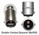 Aero-Lites - AeroLites 90 Miniature Bulb LED Replacement 1214vdc BA15D Base Replaces Filament Bulbs 90 68 96 1178 Pure White 1Pack