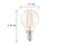 CTKcom 2W G45G14 Candelabra LED Bulbs Dimmable4 Pack E14 Base Vintage Edison LED Bulb 20W Equivalent 2700K Warm White Lamp for HomePendant LightsSconcesAntique Light Fixtures 110V130V AC