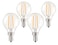 CTKcom 2W G45G14 Candelabra LED Bulbs Dimmable4 Pack E14 Base Vintage Edison LED Bulb 20W Equivalent 2700K Warm White Lamp for HomePendant LightsSconcesAntique Light Fixtures 110V130V AC