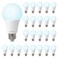 DEGNJU LED Light Bulbs 100 Watt Equivalent LED Bulbs A19 5000K Daylight E26 Standard Base 1500 Lumens NonDimmable 13W Bright White E26 Bulbs for Bedroom Home Office 24 Pack