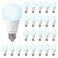 DEGNJU LED Light Bulbs 100 Watt Equivalent LED Bulbs A19 5000K Daylight E26 Standard Base 1500 Lumens NonDimmable 13W Bright White E26 Bulbs for Bedroom Home Office 24 Pack