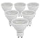 DEWENWILS 6Pack GU10 LED Light Bulb Dimmable 5000K Daylight GU10 Bulb Replacement for Track Lighting 7W50W Equivalent LED Bulbs for Living Room Kitchen Range Hood Bathroom 500LM