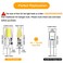 DUMILOO G4 LED Bulb T3 JC BiPin Base 3W ACDC 12V Daylight White 6000K 20W25W Halogen Bulb Replacement for Under Cabinet Puck Light Chandelier RV Landscape Lighting 6 Pack