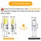 DUMILOO G4 LED Bulb T3 JC BiPin Base 3W ACDC 12V Daylight White 6000K 20W25W Halogen Bulb Replacement for Under Cabinet Puck Light Chandelier RV Landscape Lighting 6 Pack