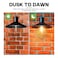 Eastiya Dusk to Dawn Outdoor LED Light Bulb 5W Equivalent 40W Candelabra B11 Light Bulb 2700K Soft White Edison LED Bulbs E12 Base Lighting Sensor Auto OnOff for Porch Patio Garage 6 Pack