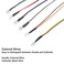 EDGELEC 30pcs 12 Volt 5mm White LED Lights Emitting Diodes Pre Wired 79 inch DC 12v LED Light Clear Lens Small LED Lamps