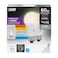 Feit Electric A19 LED Light Bulb 60W Equivalent Dimmable Color Selectable 6Way 5CCT E26 Medium Base 90 CRI 800 Lumens 22Year Lifetime Damp Rated Lightbulb OM60DM6WYCA2 2 Bulbs