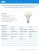 Feit Electric BR30 LED Light Bulb 100W Equivalent Dimmable 5CCT E26 Medium Base 90 CRI 1400 Lumens Adjustable White 155 Years Lifetime 2 Pack BR30100DM5CCTCA15K2