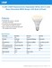 Feit Electric BR30 LED Light Bulb 100W Equivalent Dimmable 5CCT E26 Medium Base 90 CRI 1400 Lumens Adjustable White 155 Years Lifetime 2 Pack BR30100DM5CCTCA15K2