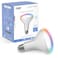 Feit Electric BR30 Smart Flood Light Bulb24GHz WiFi Color Changing and Dimmable No Hub Works with Alexa or Google Assistant BR30RGBWCAAG 65W MultiColor RGBW 1 Count Pack of 1