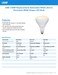 Feit Electric BR40 LED Light Bulb 150W Equivalent Dimmable 5CCT E26 Medium Base 90 CRI 2175 Lumens Adjustable White 155 Years Lifetime BR40150DM5CCTCA15K