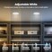 Feit Electric BR40 LED Light Bulb 150W Equivalent Dimmable 5CCT E26 Medium Base 90 CRI 2175 Lumens Adjustable White 155 Years Lifetime BR40150DM5CCTCA15K