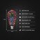 Feit Electric Infinity 3D Fireworks LED Light Bulb ST19 LED Bulb ST19PRISMLED1 Count Pack of 1 Multicolor
