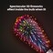 Feit Electric Infinity 3D Fireworks LED Light Bulb ST19 LED Bulb ST19PRISMLED1 Count Pack of 1 Multicolor