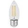 Feit Electric LED Chandelier Bulbs 60W Equivalent E26 Medium Screw Base Filament 5000K Daylight500 Lumens 2 Bulbs BPETC60950CAFIL2RP