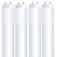 Feit Electric T8 LED Bulbs 4 Foot 40 Watt Equivalent Type A Tube Light Plug Play T8 or T12 LED Tube Light LED Fluorescent Replacement Frosted T48840LEDG24 4100K Cool White 4 Pack