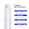Feit Electric T8 LED Bulbs 4 Foot 40 Watt Equivalent Type A Tube Light Plug Play T8 or T12 LED Tube Light LED Fluorescent Replacement Frosted T48840LEDG24 4100K Cool White 4 Pack