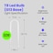 Feit Electric T8 UBend LED Tube Light 15 Watts Replaces 32W FB32T8 Fluorescent UBend 2100 Lumens Cool White 4000K Type AB Direct Replacement or Ballast Bypass G13 Base 50000 Hours 4Pack
