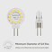 JAUHOFOGEI G4 LED Bulb 12V 4000K Bright White Disc Under Cabinet Lighting Bulb G4 LED T3 20W Halogen JC Bulb Replacement for Non dimmable Puck Light 12 Volt acdc 2 Watt Bipin Base Bulbs 6 Pack