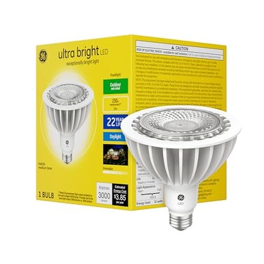 GE Ultra Bright LED Light Bulbs 250 Watt Daylight PAR38 Floodlights