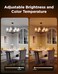 Govee E12 Led Bulb Smart Light Bulbs Work with Matter Alexa Google Assistant WiFi Candelabra Bulbs 40 Watt Equivalent RGBWW Color Changing Light Bulb 24GHz Only 450 LM 6 Pack