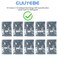GuuYebe LEDs Single LED Light LED Diode Lamp DIY Kit with Warm White Red Green Blue Yellow Green Pink UV Purple Orange Clear Transparent Lens Mini Bulbs 3mm 10 Colors x 10PCS