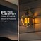 Hompavo Upgraded LED Flame Light Bulbs 4 Modes Flickering Light Bulbs with Upside Down Effect E26E27 Base Flame Bulb for Halloween Christmas Indoor and Outdoor Decoration White2 Pack