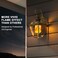 Hompavo Upgraded LED Flame Light Bulbs 4 Modes Flickering Light Bulbs with Upside Down Effect E26E27 Base Flame Bulb for Halloween Christmas Indoor and Outdoor Decoration White2 Pack