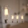 Jensense Edison Bulbs E26 LED Bulb 60 Watt Equivalent Vintage LED Light Bulbs CRI90 ST19 Dimmable Clear Light Bulbs 2700K Warm White 6watt4 Pack