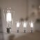 Jensense Edison Bulbs E26 LED Bulb 60 Watt Equivalent Vintage LED Light Bulbs CRI90 ST19 Dimmable Clear Light Bulbs 5000K Daylight 6watt4 Pack