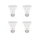 LUNO PAR20 Dimmable LED Bulb CRI 90 8W 50W Equivalent 500 Lumens 2700K Soft White Medium Base E26 UL Listed 4Pack