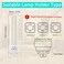 Lustaled Gx24qG24q 4Pin Base Light Bulbs 12W Gx24 LED PL Recessed Lights Daylight 6000K 26W CFL Replacement for Ceiling Light Downlight Wall Sconce 4Pack RemoveBypass The Ballast