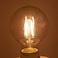 Maxxima G25 LED Light Bulb Globe Filament Bulb 40 Watt Equal 500 Lumens 2700K Warm White E26 Standard Edison Vanity Bulb Great for Kitchen Living Room and Bathroom NonDimmable 120V 6 Pack