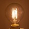 Maxxima G25 LED Light Bulb Globe Filament Bulb 40 Watt Equal 500 Lumens 2700K Warm White E26 Standard Edison Vanity Bulb Great for Kitchen Living Room and Bathroom NonDimmable 120V 6 Pack