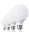 Pazetiv 4 Pack Daylight LED Globe Light Bulbs for Bathroom 120V 60 watt Equivalent E26 Medium Base NonDimmable Vanity Light Bulbs Round 5000K Bright G25 LED Bulb Over Mirror