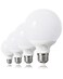 Pazetiv 4 Pack Daylight LED Globe Light Bulbs for Bathroom 120V 60 watt Equivalent E26 Medium Base NonDimmable Vanity Light Bulbs Round 5000K Bright G25 LED Bulb Over Mirror