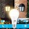 Qualilux Dusk to Dawn A19 LED Light Bulbs Outdoor Automatic OnOff 60W Equivalent Warm White 3000K Energy Efficient 95W 850 Lumen E26 Base 4Pack HQH009