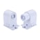 JOMITOP R17DHO Tombstone Base Holder Socket Connector T8T10T12 8ft LED Light Replacement Fluorescent Plunger Lampholder Adaptor 5 Pairs
