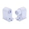 JOMITOP R17DHO Tombstone Base Holder Socket Connector T8T10T12 8ft LED Light Replacement Fluorescent Plunger Lampholder Adaptor 5 Pairs