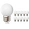 Night Blazers Small E26 LED Night Light Bulbs 1W Mood Light Bulbs Soft White 3000K Not Dimmable 10W Equivalent for Bedroom Bathroom Makeup Mirror Porch Wall Sconces Table Lamp 10Pack